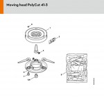 Stihl Mowing Head Polycut 41-3 Spare Parts